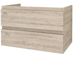 ALONI SALLY wastafelonderkast – 80 cm – Licht hout eiken