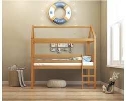 Alpi2| Beddak met huisvormige look in dennen