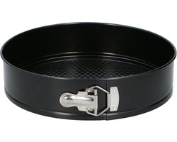 alpina Springvorm - Anti-Aanbaklaag - Metaal - Ø 28 x 6,7 CM - Zwart