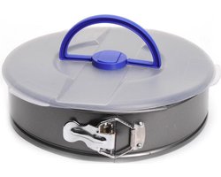 Alpina Springvorm – Ø 26 cm – Met Deksel – Metaal met Anti-aanbaklaag – Voor Taarten, Quiches en Cakes