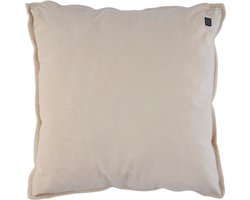 alpina Warmtekussen Oplaadbaar met Powerbank – Warmte kussen Elektrisch met 3 Warmtestanden – Verwarmingskussen met Fleece Hoes – 45x45cm – Beige