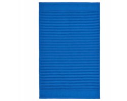 ALSTERN Badmat, Felblauw 50x80cm - Zachte Katoen, Absorberend