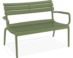Alterego - AROMA XL - Tuinbank - Groen - 116x70x75 cm