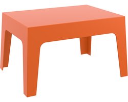 Alterego Lage, oranje tafel 'MARTO' uit kunststof