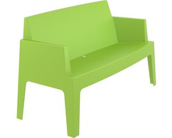 Alterego - PLEMO XL - Design tuinbank - Groen - 139x60x80 cm