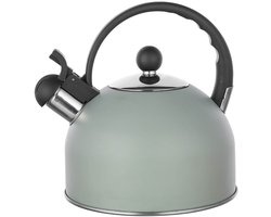 Altom Design Hot Drop Fluitketel 2,5 L – RVS Waterketel voor Inductie – Mat Mint Groen