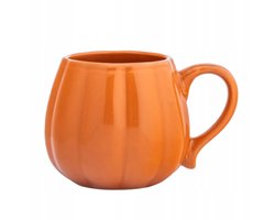 Altom Design Pompoen Mok 420ml - Keramiek, Pomarańcz, Herfst Design