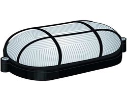 Aluminium Blinky bk-plo ovaal zwart