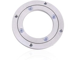 Aluminium Draaitafel Gladde Draaiplaat Ronde Eettafel Heavy Duty - Tafellager 360 Graden Draaiplateau