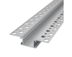 Aluminium inbouwprofiel voor LED-strips - Geschikt voor gipsplaten en andere toepassingen