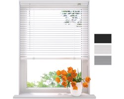 Aluminium Jaloezie 25 mm Wit Op Maat Gemaakt