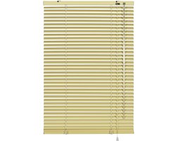 Aluminium jaloezie - stijlvolle raamdecoratie - 1 stuk - beige - 40 cm