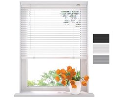 Aluminium Jaloezieën 25 mm - Wit - 50 x 130 cm