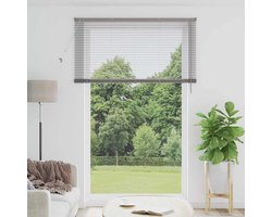 Aluminium Jaloezieën - Horizontale Gordijnen - Licht Reguleren - Onderhoudsvriendelijk Oppervlak - 145 x 220 cm - Zilver