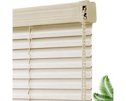 Aluminium Jaloezieën - Horizontale Gordijnen - Privacy en Lichtregeling - 25mm Lamellen - 95x130cm