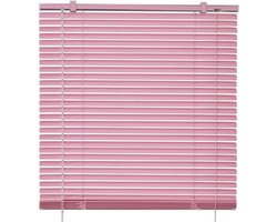 Aluminium Jaloezieën - Raambekleding Gordijnen - Lichtregeling Privacy - Verstelbare Lamellen - 160 x 130 cm - Roze