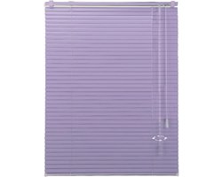 Aluminium Jaloezieën - Venster Decoratie - Lichtregeling Binnen - 25mm Lamellen Breedte - 160x180cm - Paars