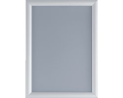 Aluminium kliklijst - 20 mm - spitse hoek A4 - 297 x 210 mm