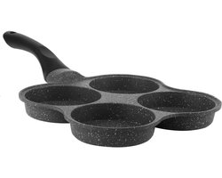 Aluminium Non-Stick Pannenkoekenpan voor Thuis - Anti-verbranding Eieren Pot Omelet Pan Gebakken Eieren Keukengerei