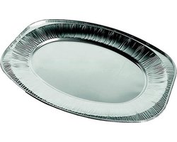 Aluminium schaal - Catering schaal - 45cm - 10 stuks - serveerschaal