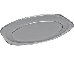 Aluminium Schotel 35cm 50 st | Alu Schotel 35 cm | Partyfeest | Aluminium Ovaal Wegwerp Schaal | Alu Ovaal Bord