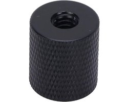 Aluminium Schroefadapter 1/4 Inch Vrouwelijk naar 1/4 Inch Vrouwelijk voor Camera's, Statief en Verlichting - Ideaal voor Monopods en Ball Heads