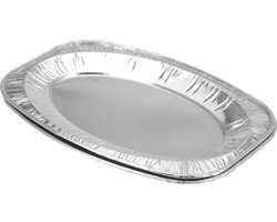 Aluminium Serveerschaal 35 x 23,5 cm - 2 stuks