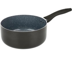 Aluminium Steelpan Ø20 cm met Keramische Anti-Aanbaklaag en Hittebestendige Greep