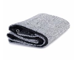 Aluminium Zonwerend Doek - Schaduwdoek - Zonnezeil, Warmtebescherming - UV-Bescherming - 2 x 2 Meter