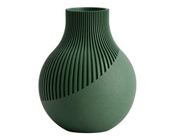 Alvora vaas forest green - design vaas voor droogbloemen