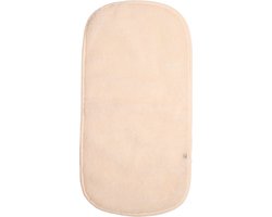 Alwero matras beschermer wieg | 80x40cm | Beige | 100% wol | Warmteregulerend | Comfortabel slapen | Alle seizoenen