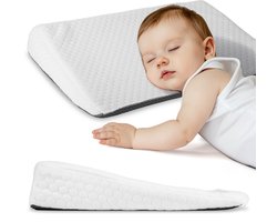 Alyze Matraswig - Wigkussen Bed - Leeskussen - Rugkussen - Beenkussen - Orthopedisch Reflux Kussen - Rugsteun & Bed Kussen - Voor Baby