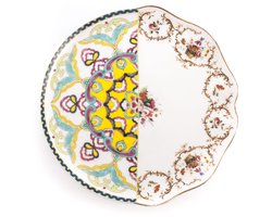 ALZATA PORCELLANA CM 20 H 8 HYBRID LEANDRA 09765 SELETTI MUTICOLOR