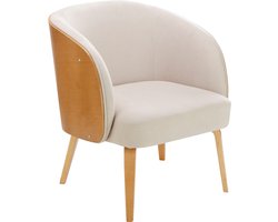 Alzey|Fauteuil in teddy off white