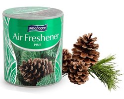 Ama Hogar Geur gel Dennen geur - 95 gram - geur blikje - 6 x 7 cm - auto/interieurparfum/luchtverfrisser