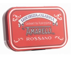 Amarelli Laurierdop liquiriz calabria blikje kleine stukjes 40 Gram