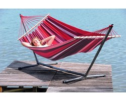 Amazonas Hangmat SummerSet - Aruba fuego hangmat met standaard Sumo