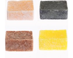 Amberblokjes 4 stuks - Amberblokjes Amber geurblokjes ( originele Marokkaanse geurblokjes)