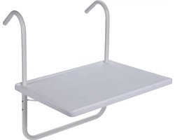 Ambiance Balkontafel - wit - 55x41x52.1 cm
