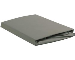 Ambiante - Bamboe-Katoen - Boxspring Hoeslaken - 180x200 cm - Groen