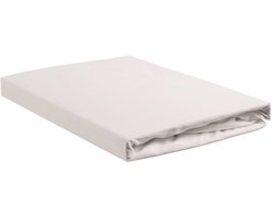 Ambiante - Bamboe-Katoen - Boxspring Hoeslaken - 90x200 cm - Wit