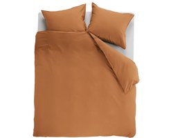 Ambiante Cotton Uni dekbedovertrek - Tweepersoons - 200x200/220 - Oranje