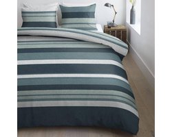 Ambiante Dani dekbedovertrek - Tweepersoons - 200x200/220 - Blauw