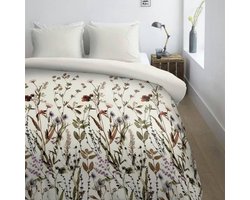 Ambiante Dry Flowers dekbedovertrek - Eenpersoons - 140x200/220 cm - Multi