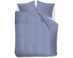 Ambiante Edo dekbedovertrek - Tweepersoons - 200 x 200/220 cm - Indigoblauw