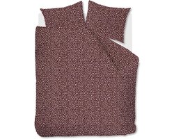 Ambiante Harley dekbedovertrek - Tweepersoons - 200x200/220 - Donker Rood