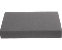 Ambiante - Jersey - Boxspring Hoeslaken - 90x200 cm - Antraciet