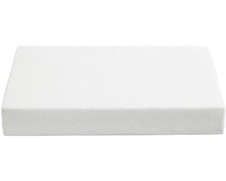 Ambiante - Jersey - Split-topper - Hoeslaken - 160x200 cm - Wit