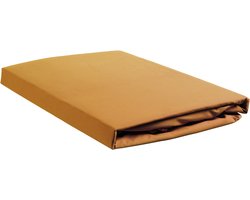 Ambiante Katoen - Splittopper Hoeslaken - 180x220 - Oker