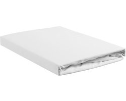 Ambiante Katoen - Topper Hoeslaken - 120x200 - Wit